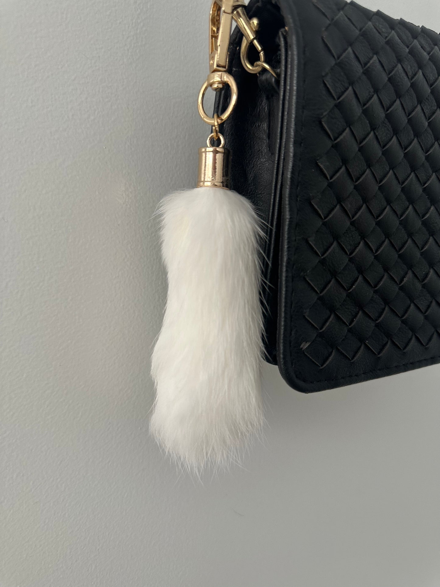 Rabbits Feet Keyring