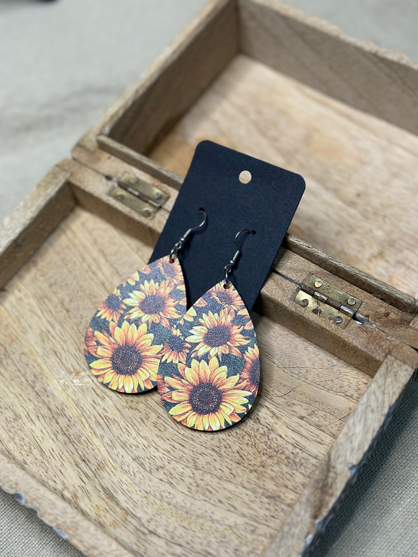 Dreamy Sunflower Danglies